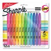 Sharpie Pocket Style Highlighters, Assorted Ink Colors, Chisel Tip, Assorted Barrel Colors, 12PK 2157490